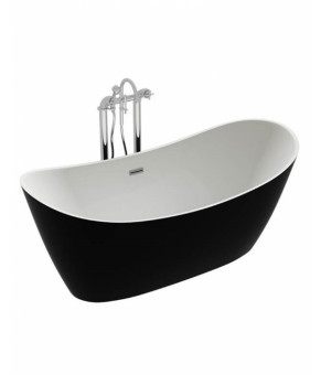 ванна Calani Lotus 170x80 white black (CAL-W3001)