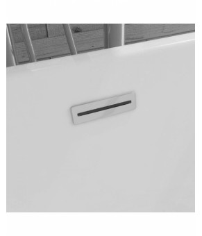 ванна Calani Lotus 170x80 white black (CAL-W3001)