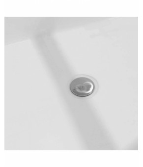 ванна Calani Lotus 170x80 white black (CAL-W3001)