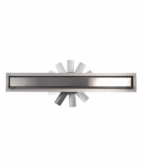 Трап Calani Eco360 500 мм, двусторонний chrom (CAL-G0007)
