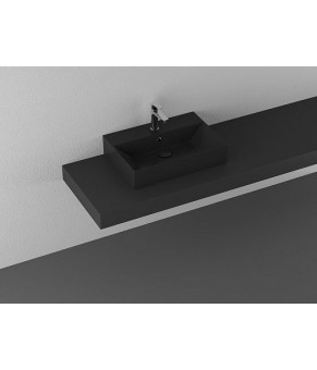 Умывальник Isvea SistemaZ Frame 60x42 matte black (10SF50060SV-2N)