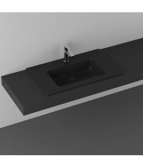Умывальник Isvea SistemaT 81,5x46,5 matte black (10SL51081-2N)