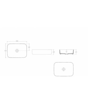 Умывальник Isvea Infinity 50x36 white (10NF65050)