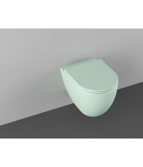 Унитаз Isvea Infinity clearimPlus Wall Hung WC 365x530 (10NF02001 2T-Mint Green)