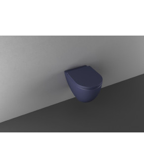 Унитаз Isvea Infinity без ободка, подвесной blue (10NF02001SV-2Z)