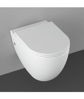 Унитаз Isvea Infinity без ободка, подвесной, белый (10NF02001)