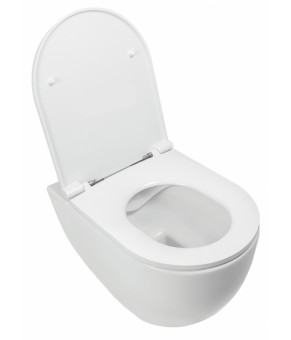 Унитаз Isvea Infinity без ободка, подвесной, белый (10NF02001)