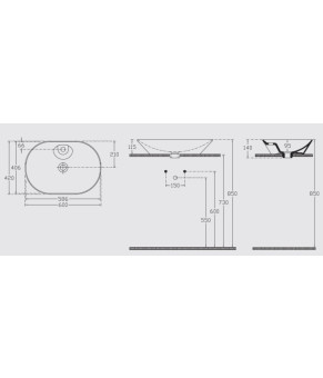 Умывальник Isvea SistemaY Soft (10SY51060SV)