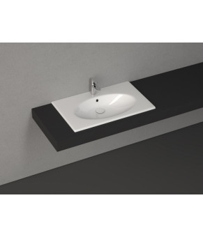 Умывальник Isvea SistemaX Clear 80x50,5 white (10SX50080SV)