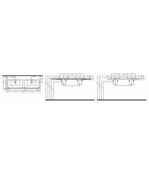 Умывальник Isvea SistemaV white (10SV53120SV)