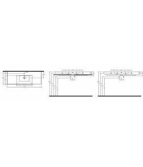 Умывальник Isvea SistemaV white (10SV50120SV)