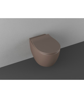 Унитаз Isvea Sentimenti Neo taupe подвесной, без ободка (10AR02010SV-2H)