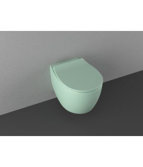 Унитаз Isvea Sentimenti Neo mint green подвесной, без ободка (10AR02010SV-2T)