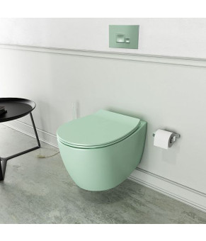 Унитаз Isvea Sentimenti Neo mint green (10AR02010SV-2T+40D40200I-2T)