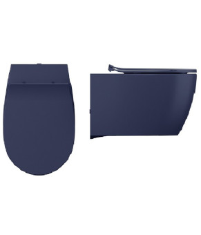 Унитаз Isvea Sentimenti Neo blue (10AR02010SV-2Z+40D40200I-2Z)