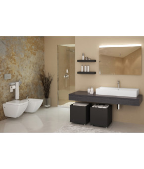 Унитаз Isvea Purita cleanWash с функцией биде (10PLS1001I+40S30200I)