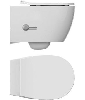 Унитаз Isvea Sentimenti Neo с функцией биде (10ARS1010I+40D40200I)
