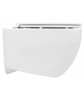 Унитаз Isvea Infinity без ободка, подвесной, сиденье, инстал. Grohe Rapid SL (10NF02001+40KF0200I-S+38840000K)
