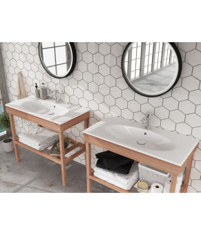 Зеркало Isvea Marino 71,5x55x5 lacquered black (21SQ4004055I)