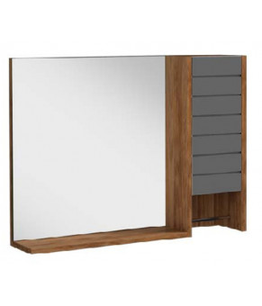 Зеркало Isvea Arsto 80x15x65 amalfi & lacquered anthracite (21RS2062080I)