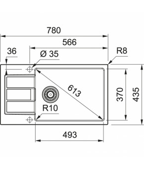 Кухонная мойка Franke Sirius 2.0 S2D Slim 611-78 XL 143.0627.384