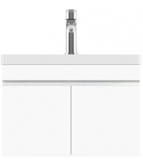 Тумбочка с умывальником Isvea Tempo 58,5x40x33,8 membran white 27ARS001080E (27AR1001080E+10PS51080SV)