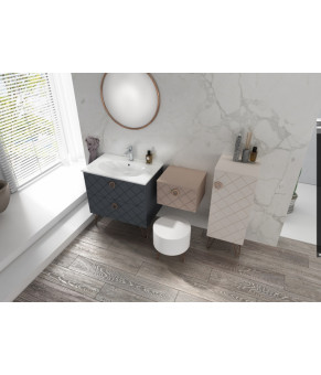 Тумбочка Isvea Rosa 45x40x30 salmon (21RA9082050I)