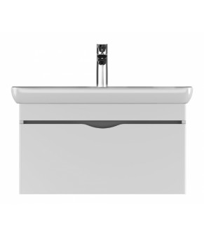 Тумбочка с умывальником Isvea Viva 80,5x48,5x48 white 21VVS001080I (21VV1001080I+10VV50081)