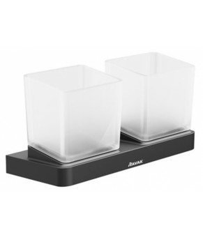 Стакан Ravak 10° black TD 220.20 X07P558