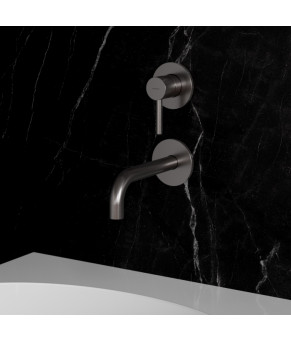 Смеситель для умывальника скрытого монтажа Omnires Y nickel (Y1215NNI)