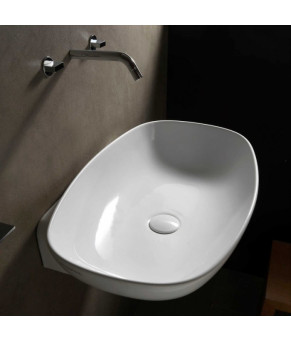 Умывальник Omnires Silk 35x40 white (SILK400BP)