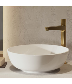 Умывальник Omnires Silk 40x40 white (SILKR400BP)