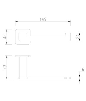 Бумагодержатель Omnires Nelson black mat (NL80510BL)