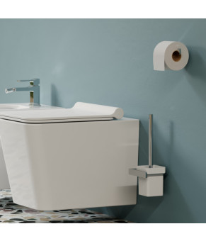 Ершик для унитаза Omnires Nelson chrome (NL80620CR)
