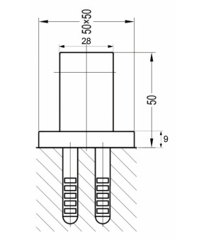 Кронштейн Omnires 8876AGL