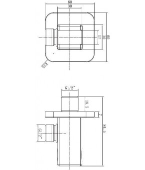 Соединительный элемент Omnires 8815GR