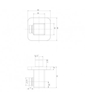 Соединительный элемент Omnires 8815BCR