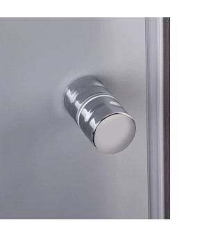 Душова кабіна Lidz Wawel SC80x80.SAT.LOW.GR, скло тоноване 4 мм, без піддону