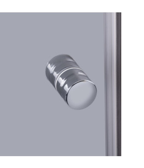 Душова кабіна Lidz Latwa SC80x80.SAT.HIGH.GR, скло тоноване 4 мм без піддону