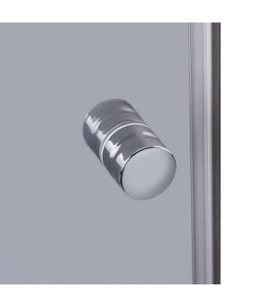 Душова кабіна Lidz Latwa SC90x90.SAT.MID.GR, скло тоноване 4 мм без піддону