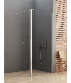 Душевой уголок Omnires Marina Walk In 110x30см безопасное стекло, хром (MA1130CRTR)