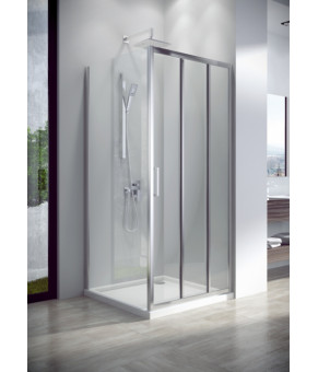 Душевая кабина Omnires Chelsea 120x80см безопасное стекло, хром (CH1281CRTR)