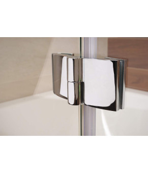 Шторка на ванну Omnires Mayfair 120x140см QP97BLUXCRTR