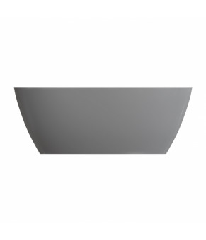 Ванна из искусственного камня Omnires Siena 160x80 grey (SIENAWWBSP)