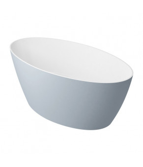 Ванна из искусственного камня Omnires Siena 160x80 grey (SIENAWWBSP)