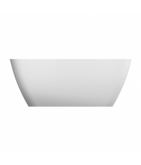 Ванна из искусственного камня Omnires Parma 159x70 прямоугольная white (PARMAWWBP)