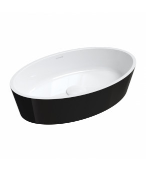 Умывальник Omnires Siena 30x50 black (SIENAUNBCP)