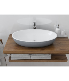 Умывальник Omnires Siena 35x60 black (SIENALUNBCP)