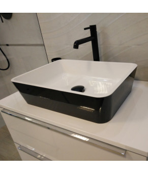 Умывальник Omnires Parma 35x50 black (PARMAUNBCP)