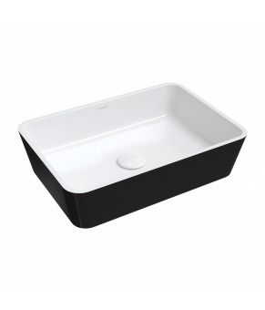 Умывальник Omnires Parma 35x50 black (PARMAUNBCP)